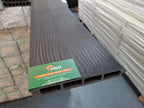 WPC Fence Panel – Black (183mm × 24.5mm × 1.76m)