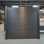 WPC Fence Panel – Black (183mm × 24.5mm × 1.76m)