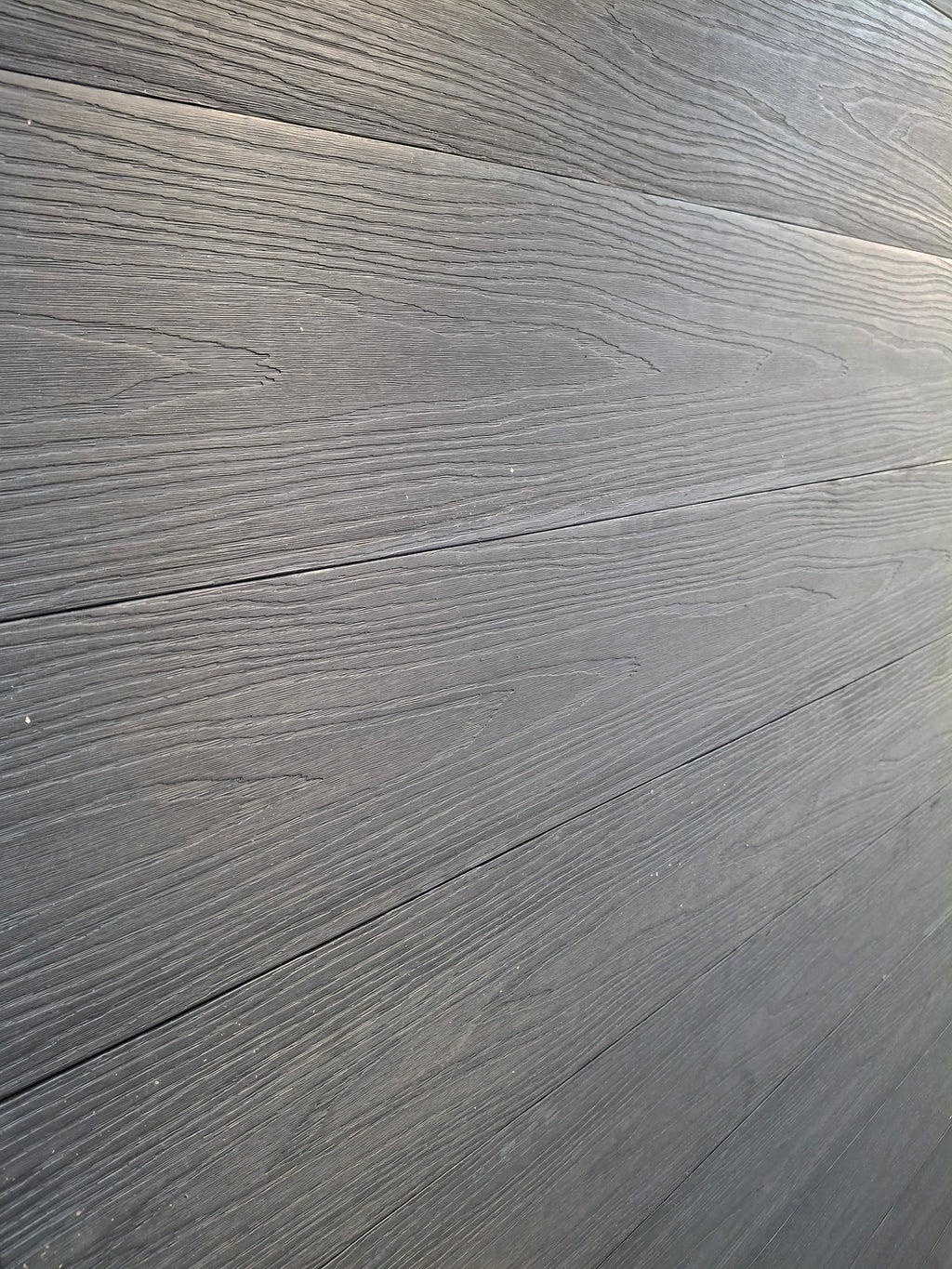 WPC Fence Panel – Black (183mm × 24.5mm × 1.76m)