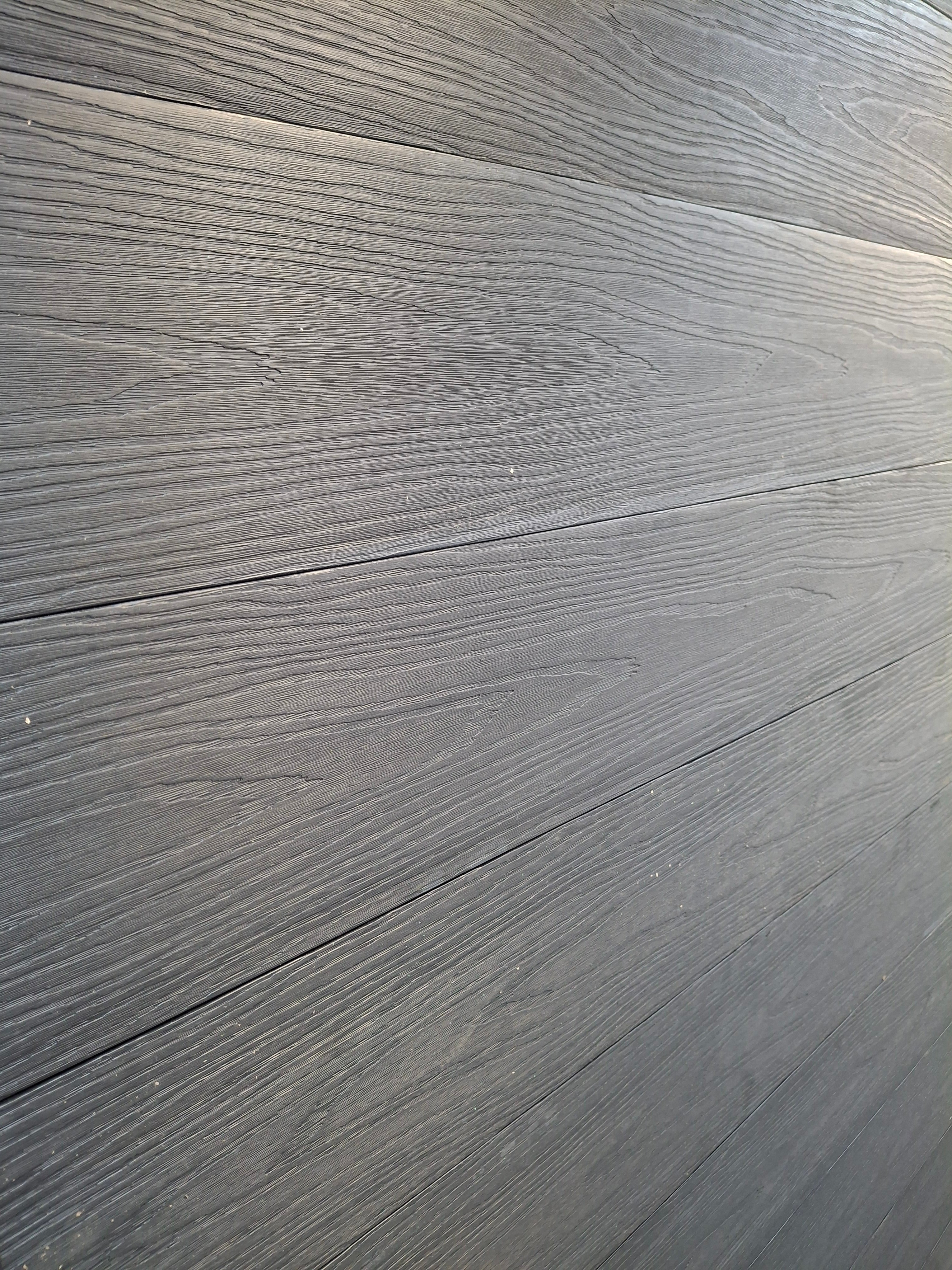 WPC Fence Panel – Black (183mm × 24.5mm × 1.76m)