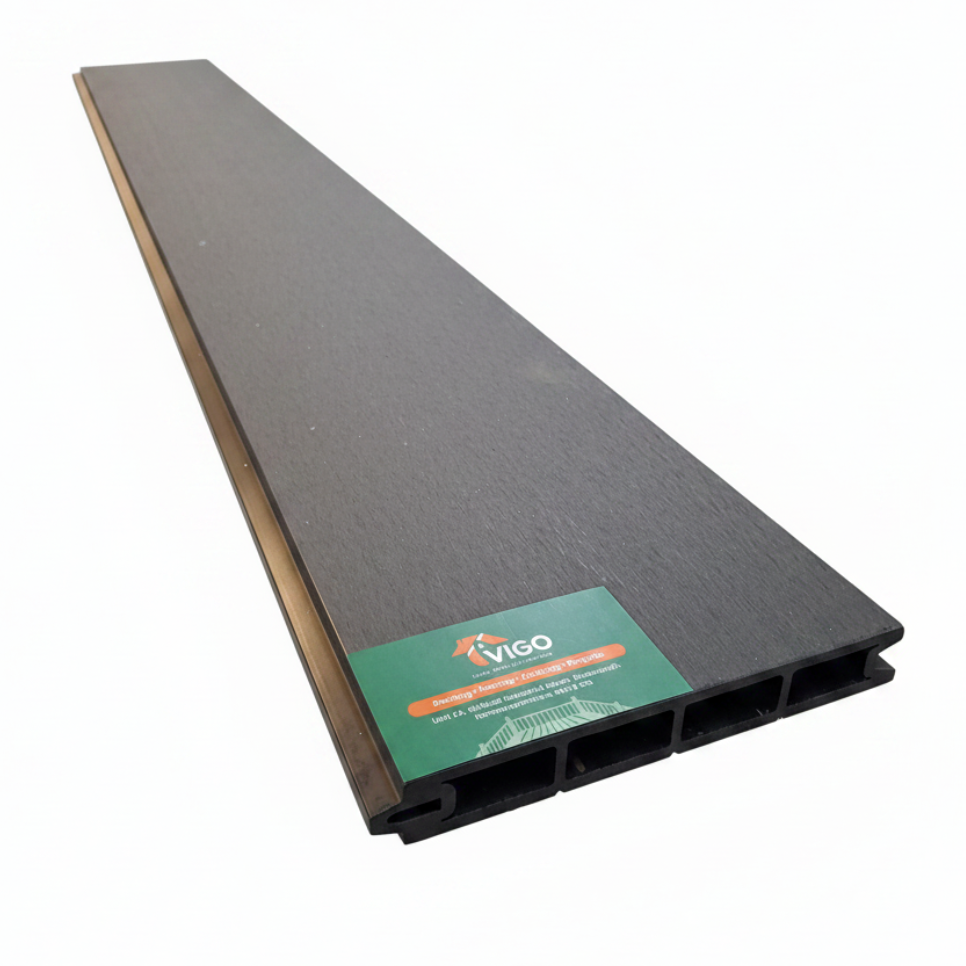 WPC Fence Board – Dark Grey Boards Only (180mm × 25mm × 1.76m)
