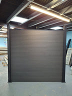 WPC Fence Panel – Dark Grey (180mm × 25mm × 1.76m)