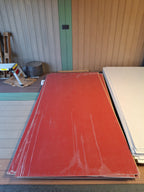 Terracotta Red Gloss Wall Panel – 2400mm x 1200mm