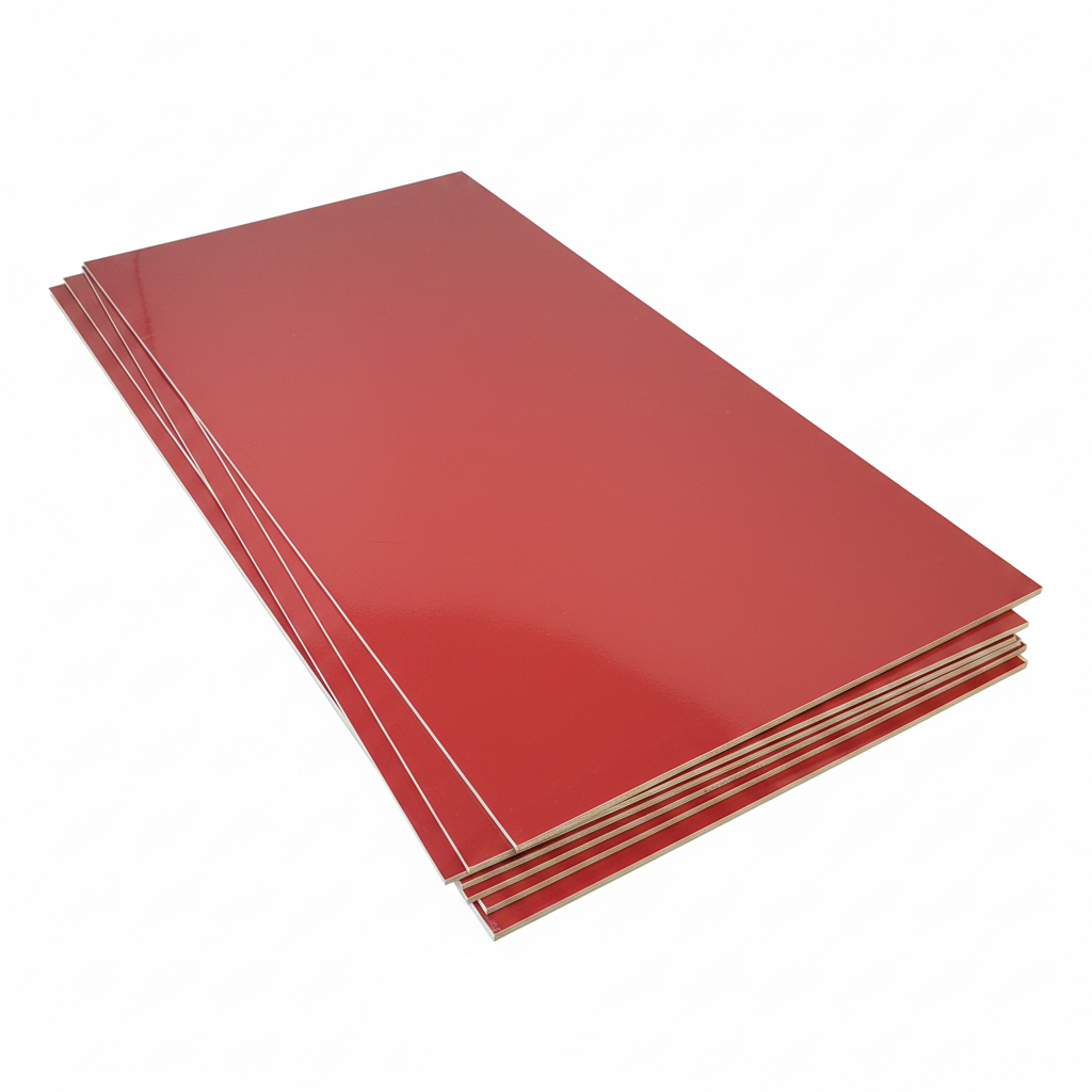 Terracotta Red Gloss Wall Panel – 2400mm x 1200mm