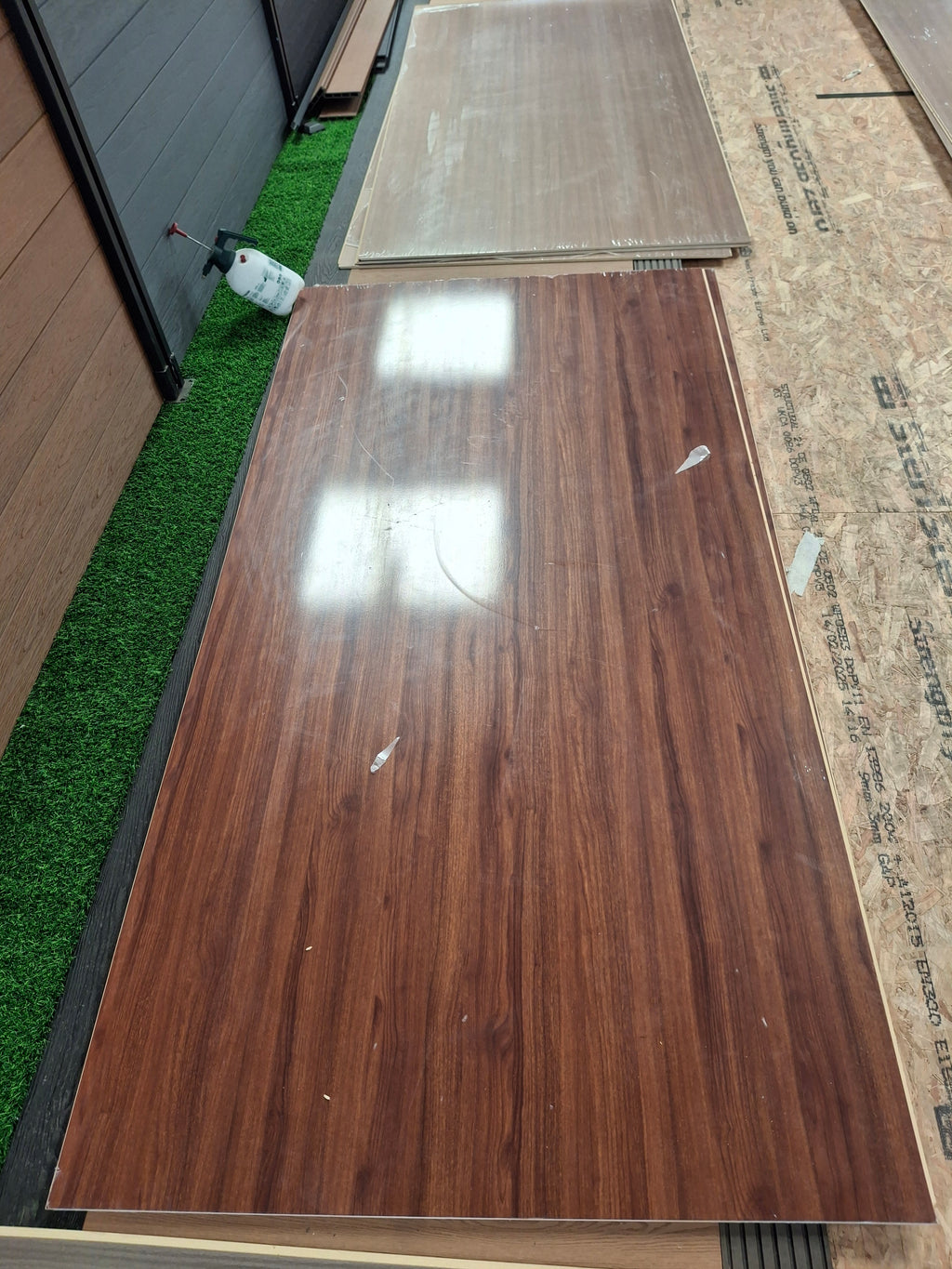 Warm Teak Wood Effect Wall Panel – 2400mm x 1200mm