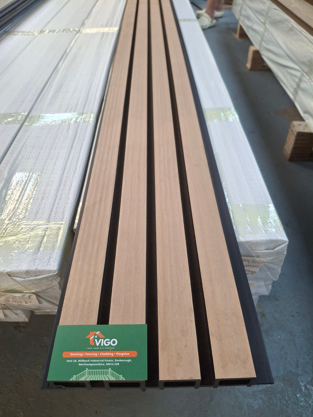 WPC Fluted Wall Cladding Panels – Maple | Gen 1 (219mm x 26mm x 3m)