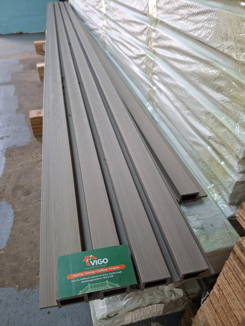 WPC Fluted Wall Cladding Panels – Ancient Wood | Gen 2 (219mm x 26mm x 3m)