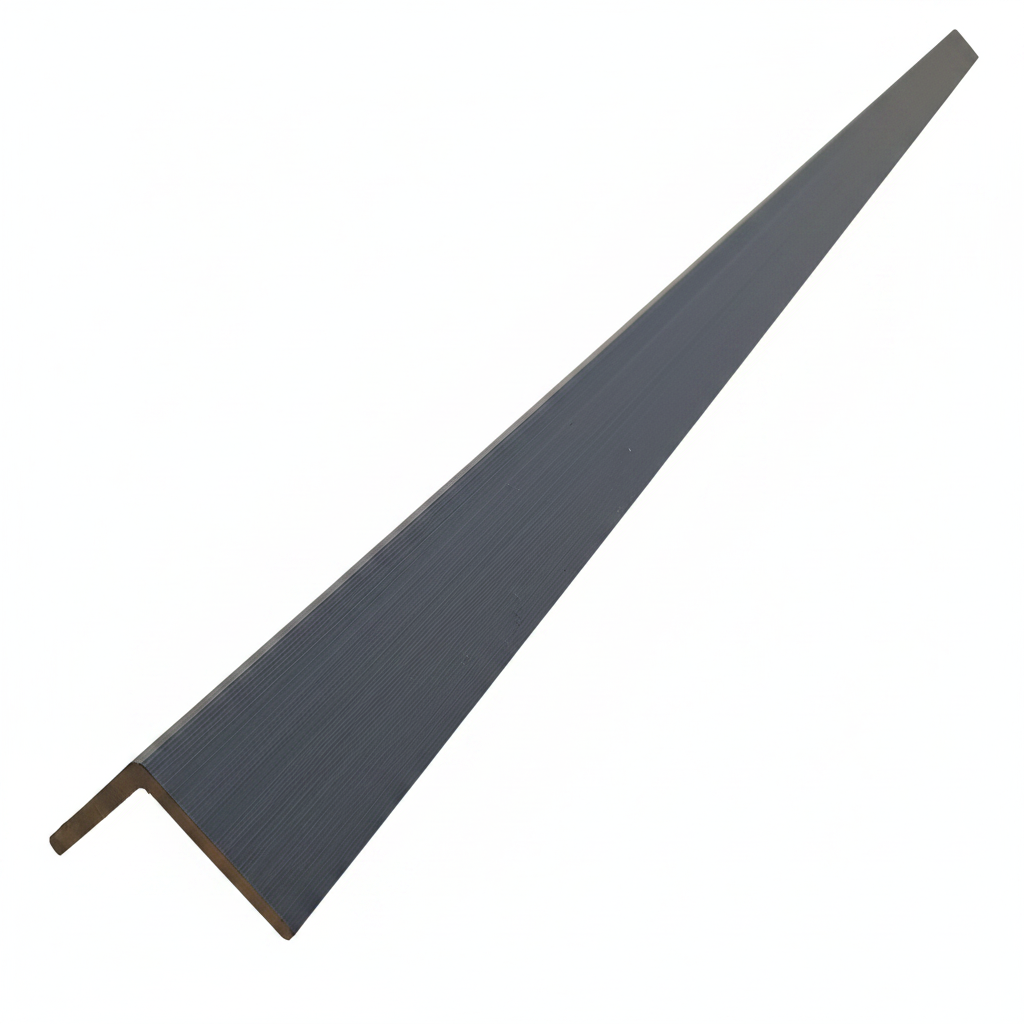 WPC Composite Decking L-Trim – Ash Grey | 3.0m Edge Trim