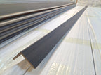 WPC Composite Decking L-Trim – Gloss Black (3.0m)