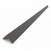 WPC Composite Decking L-Trim – Gloss Black | 3m Edge Finishing Profile | Vigo Home