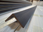 WPC Composite Decking L-Trim – Gloss Black (3.0m)