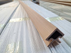 WPC Cladding Trim – Maple (3m Finishing Profile)