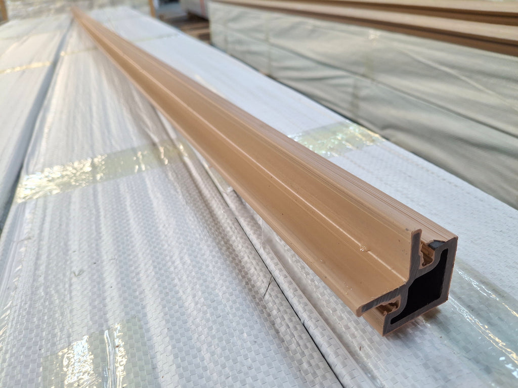 WPC Cladding Trim – Maple (3m Finishing Profile)
