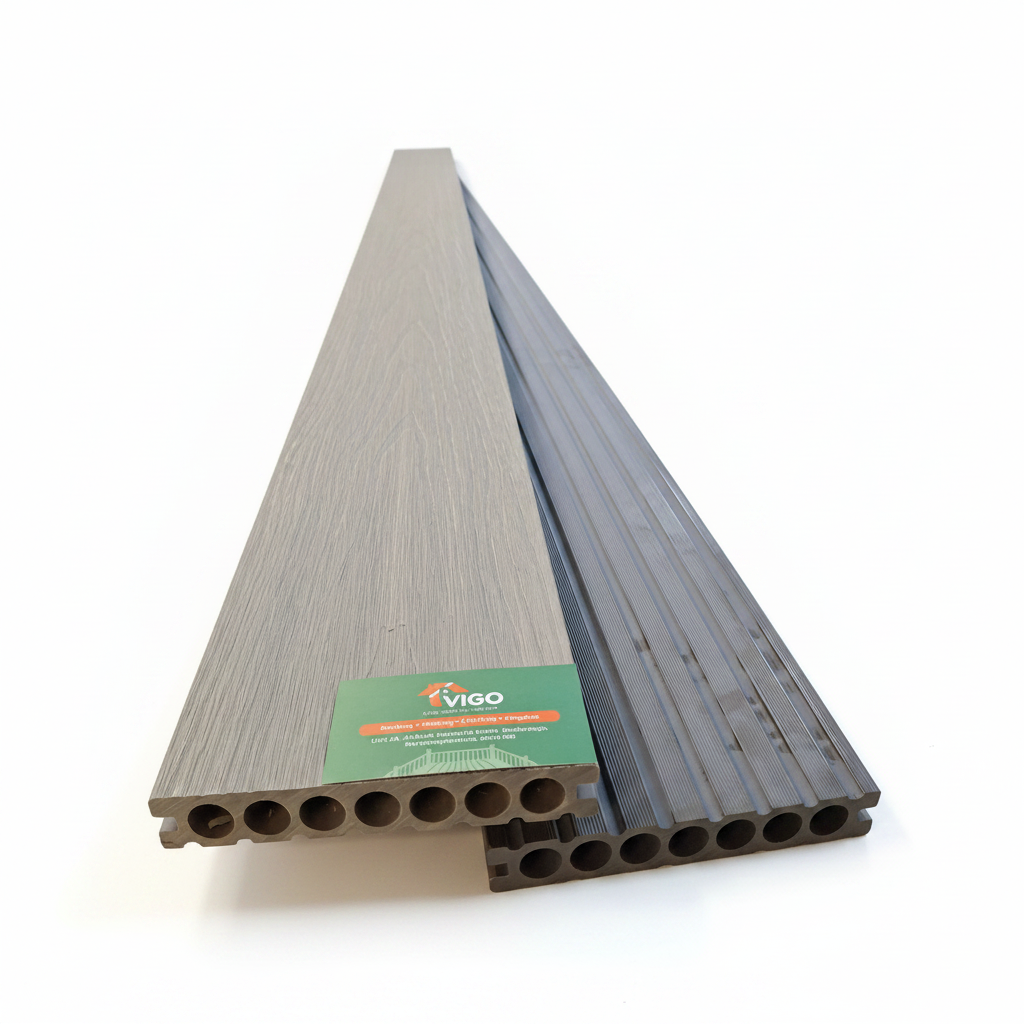 WPC Composite Decking Boards – Ancient Wood | Gen 2 (148mm x 23mm x 3m)
