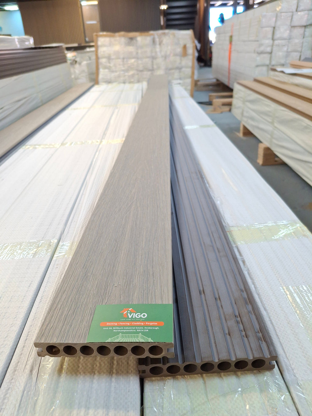 WPC Composite Decking Boards – Ancient Wood | Gen 2 (148mm x 23mm x 3m)