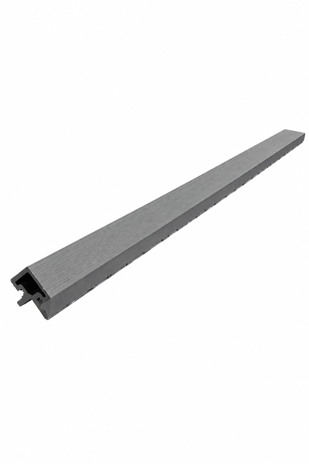 WPC Cladding Trim – Ancient Wood (3m Finishing Profile)