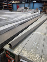 WPC Cladding Trim – Ancient Wood (3m Finishing Profile)