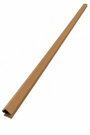 WPC Cladding Trim – Teak (3m Finishing Profile)