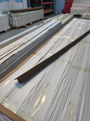 WPC Composite Decking L-Trim – Chestnut GLOSS | 3m Edge Finishing Profile
