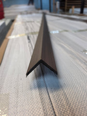 WPC Composite Decking L-Trim – Chestnut GLOSS | 3m Edge Finishing Profile