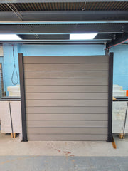 WPC Fence Panel – Light Grey Half Set (156mm × 22.5mm × 1.76m) (Copy)