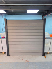 WPC Fence Panel – Light Grey Half Set (156mm × 22.5mm × 1.76m) (Copy)