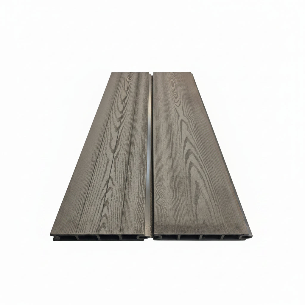 Clearance Woodgrain Composite Fencing – Set of 11 Boards | 1760 x 180 x 25mm