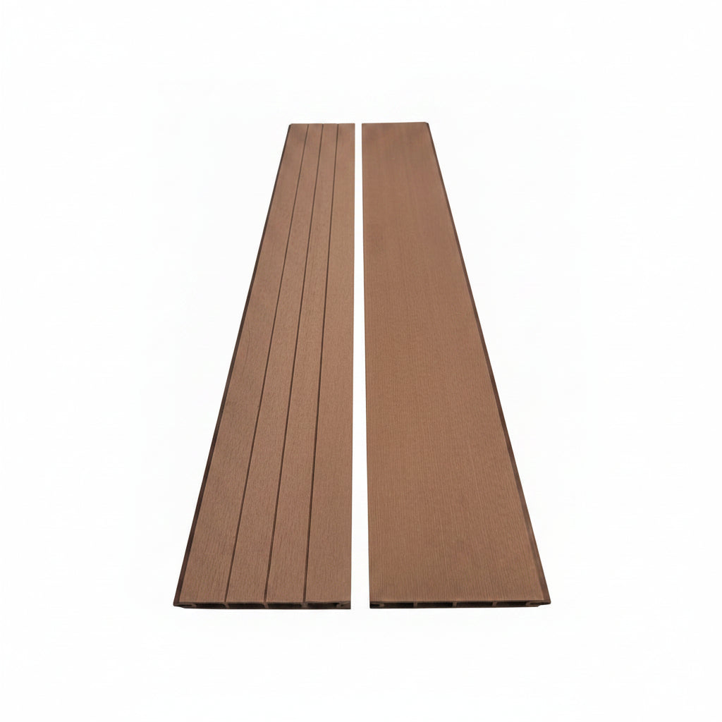 Clearance Terracotta Red Composite Fencing – Set of 11 Boards | 1760 x 176 x 25mm