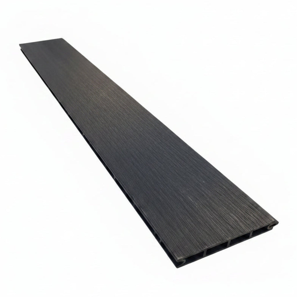 Clearance Black Gloss Composite Fencing – Set of 11 Boards | 1760 x 176 x 25mm
