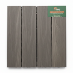 Grey DIY Interlocking WPC Deck Tiles | 300mm x 300mm x 20mm