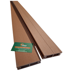 1.76 m 90 × 22.5 mm Co‑Extruded Composite Fencing Board – Double‑Grooved Edge