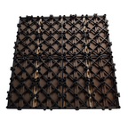 Grey DIY Interlocking WPC Deck Tiles | 300mm x 300mm x 20mm