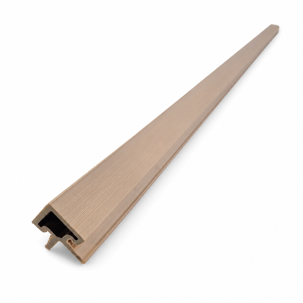 WPC Cladding Trim – Maple (3m Finishing Profile)