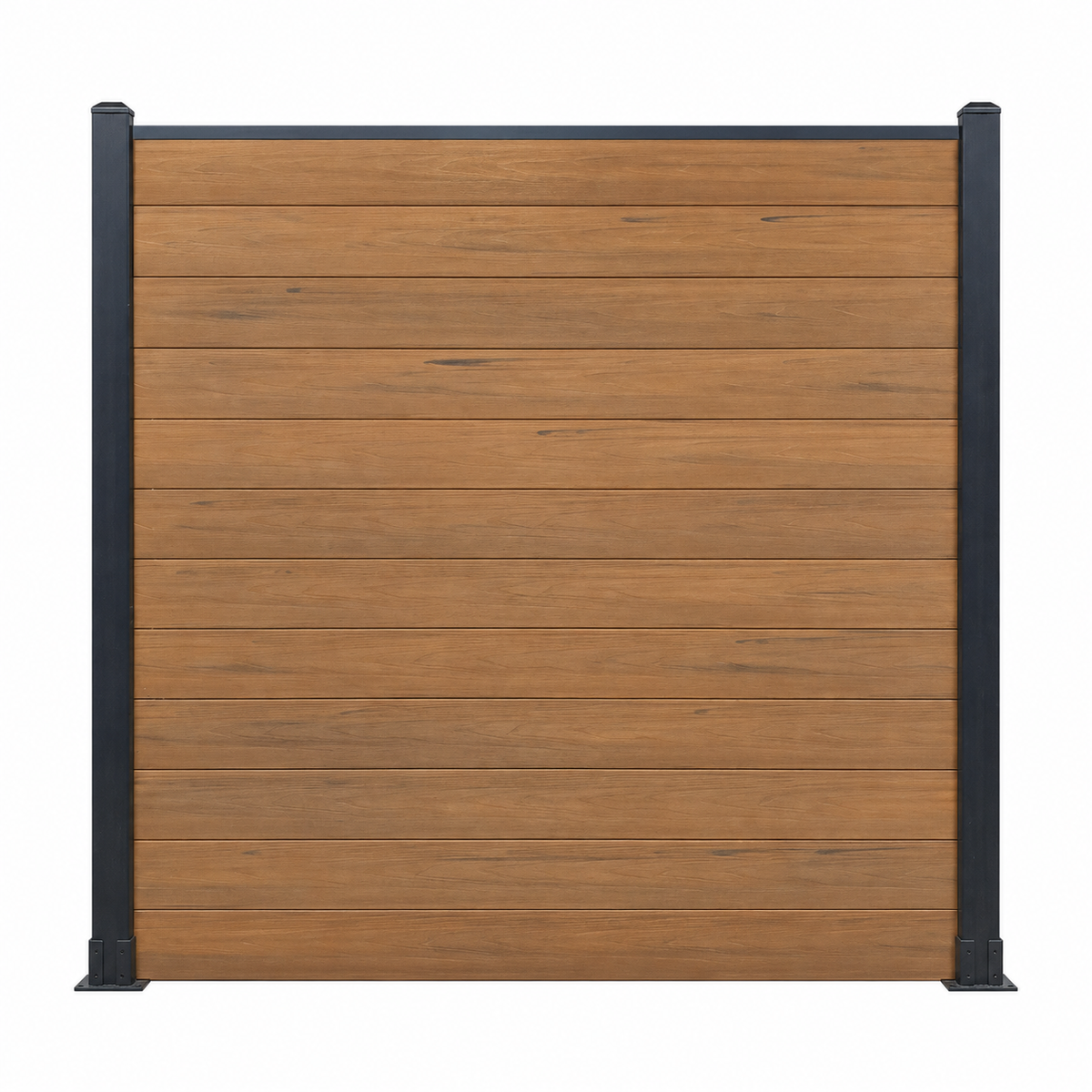 WPC Fence Panel Gen 2 – Teak (156mm × 22.5mm × 1.76m)