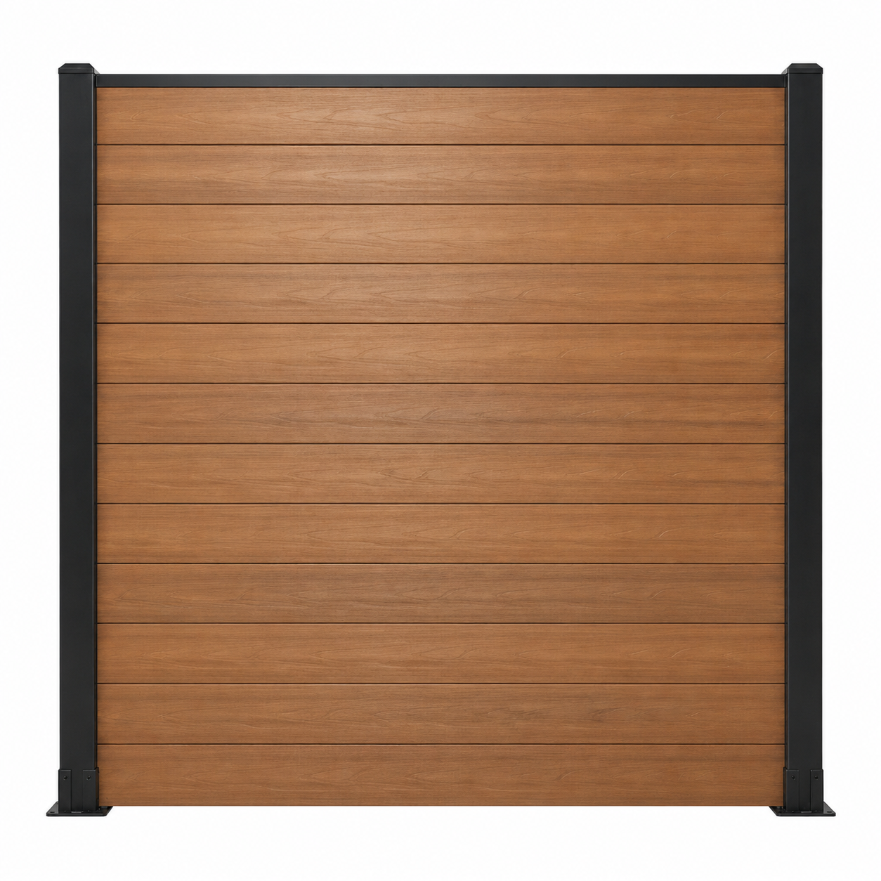 WPC Fence Panel Gen 2 – Coffee (156mm × 22.5mm × 1.76m)