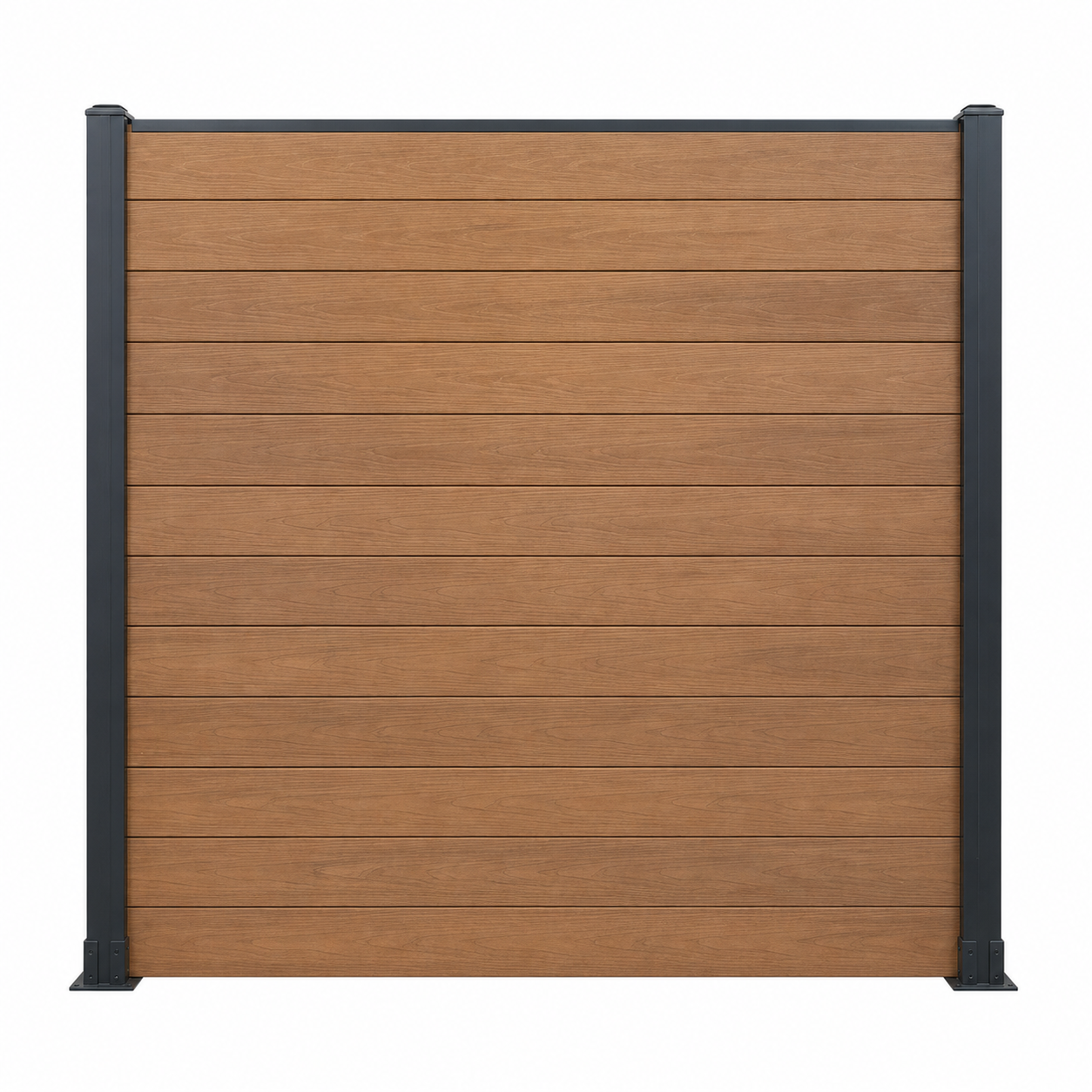 WPC Fence Panel Gen 2 – Champagne (154mm × 22.5mm × 1.76m)