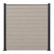 WPC Fence Panel Gen 2 – Ancient Wood (156mm × 22.5mm × 1.76m)