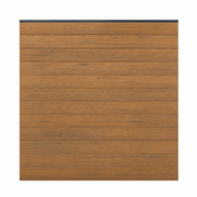 WPC Fence Panel Gen 2 – Coffee Half Set (156mm × 22.5mm × 1.76m)