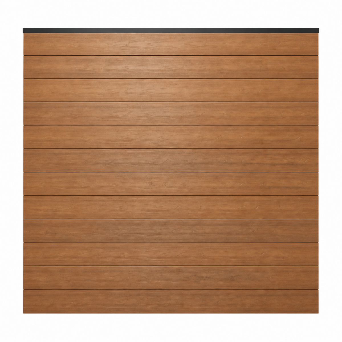 WPC Fence Panel Gen 2 – Teak Half Set (156mm × 22.5mm × 1.76m)