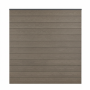 WPC Fence Panel Gen 2 – Dark Coffee Half Set (156mm × 22.5mm × 1.76m)