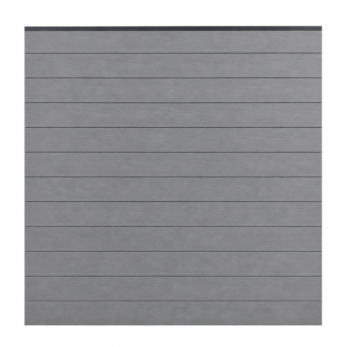 WPC Fence Panel – Grey Half Set (156mm × 22.5mm × 1.76m)