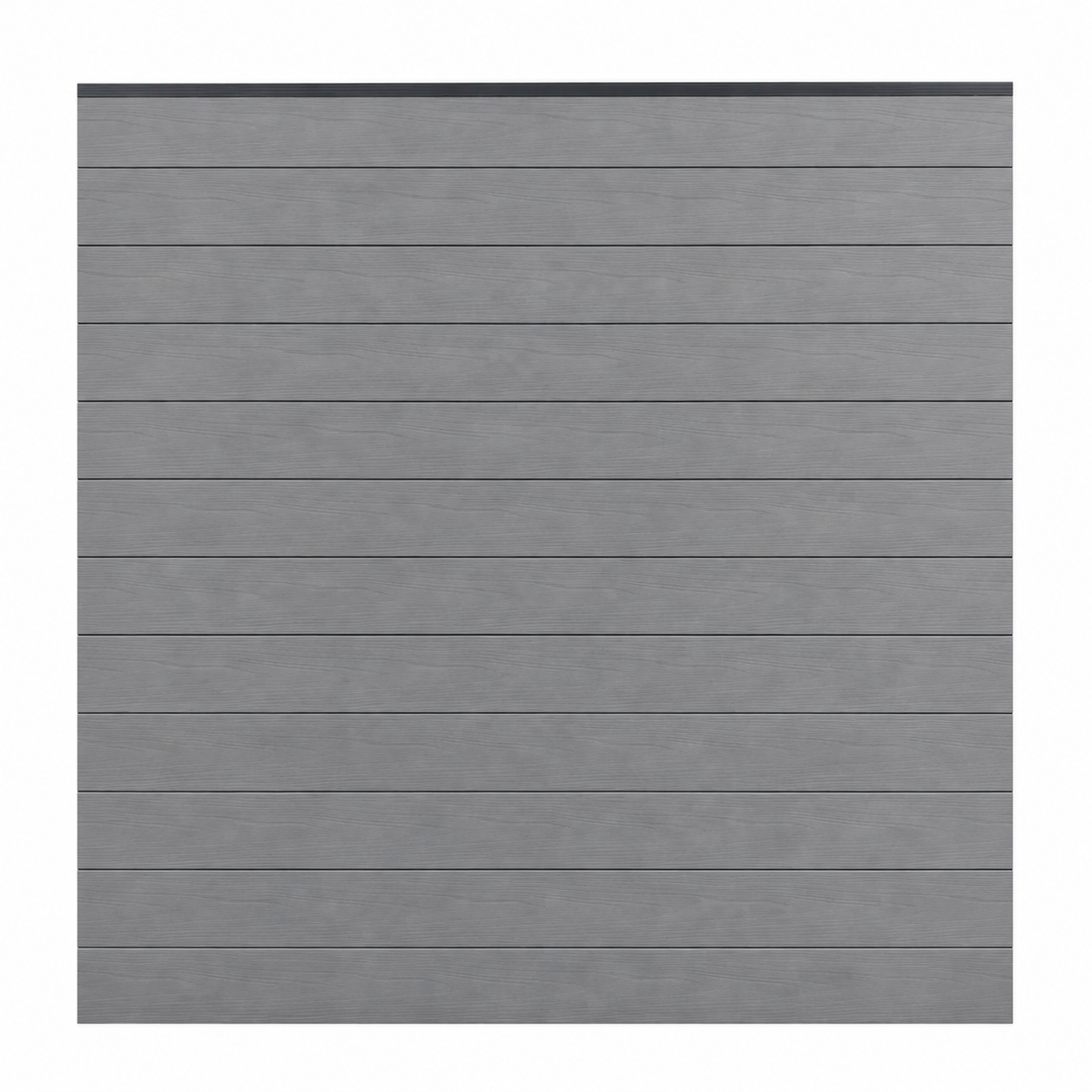 WPC Fence Panel – Grey Half Set (156mm × 22.5mm × 1.76m)
