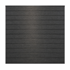 WPC Fence Panel – Black Half Set (156mm × 22.5mm × 1.76m)