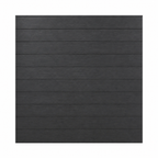 WPC Fence Panel – Black Half Set (183mm × 24.5mm × 1.76m)