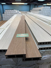 1.76 m 90 × 22.5 mm Co‑Extruded Composite Fencing Board – Double‑Grooved Edge