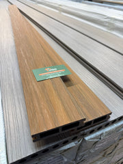 1.76 m 90 × 22.5 mm Co‑Extruded Composite Fencing Board – Double‑Grooved Edge