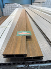1.76 m 90 × 22.5 mm Co‑Extruded Composite Fencing Board – Double‑Grooved Edge
