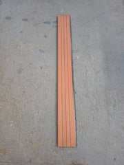 Clearance Terracotta Red Composite Fencing – Set of 11 Boards | 1760 x 176 x 25mm