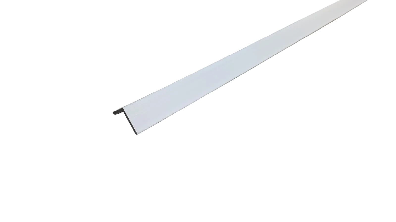 WPC Composite Decking L-Trim – White Gloss | 3.0m Edge Trim (Copy)